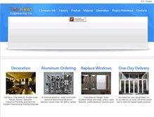 Tablet Screenshot of hop-kwan.com